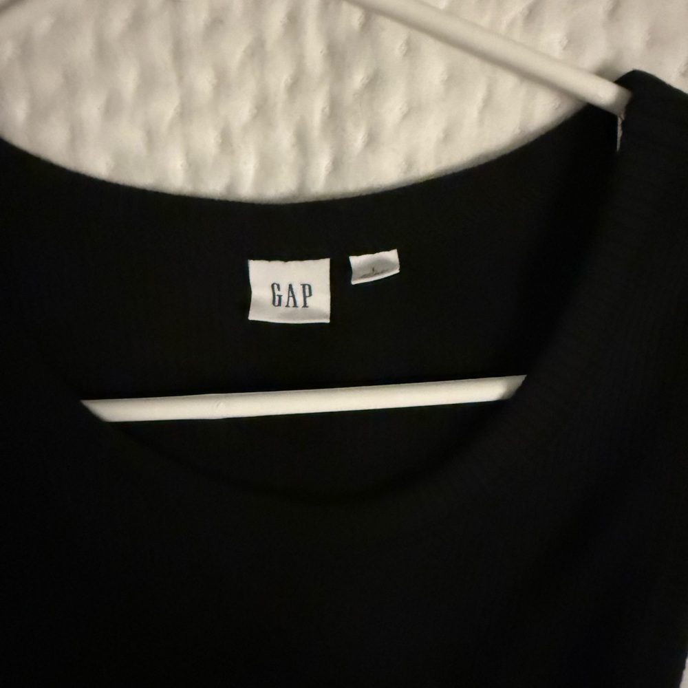 GAP Classic Black Tank Top